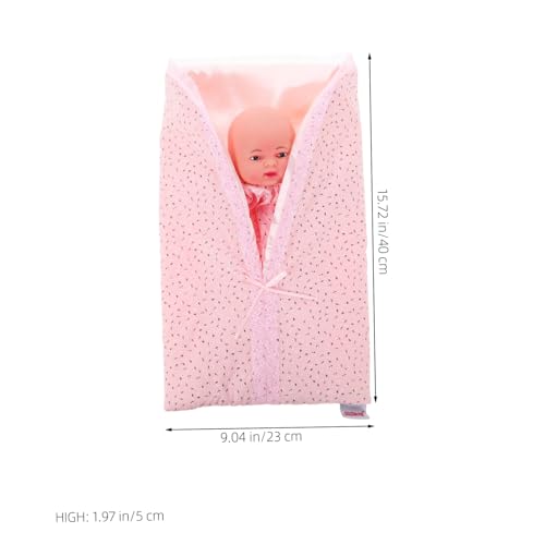 HOODANCOS Realistische Puppe aus weichem Gummi mit handlichem Plüsch Handpuppen für Neugeborene und Kleinkinder Beruhlich und Pädagogisch Inklusive Finger und Tierhandpuppen als von HOODANCOS