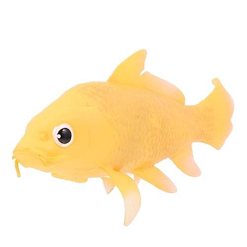HOODANCOS Realistisches Koi Fischspielzeug aus Langlebigem Kunststoff Dekoratives Fischornament für Einzigartiges Haus und Aquariumdeko Multifunktional und Kreativ Gestaltet zur von HOODANCOS