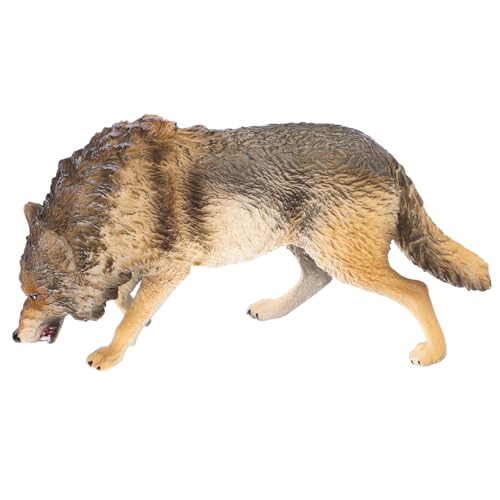 HOODANCOS Realistisches North American Wolf Modell Stabiles Stehendes Wildtier Figur Robustes Tier Pädagogisches Wildlife Animal Ornament Dekoratives Sammlerstück für Zuhause und Garten HOODANCOS Realistisches North American Wolf Modell Stabiles Stehendes Wildtier Figur Robustes Tier Pädagogisches Wildlife Animal Ornament Dekoratives Sammlerstück für Zuhause und Garten von HOODANCOS