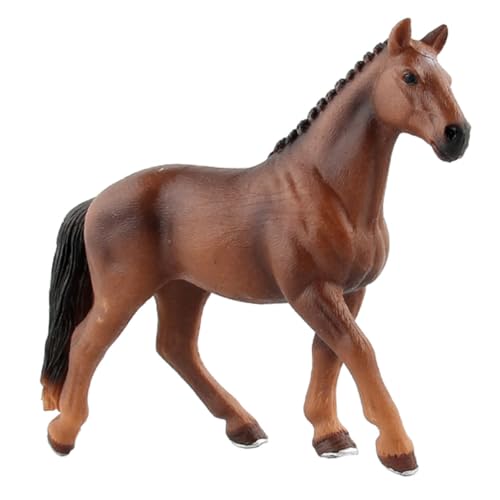 HOODANCOS Pferdefigur aus Kunststoff für Kinder Realistisches Pferdemodell Dekoratives Spielzeug für Jungen und Mädchen für Partys und Wohnraumdekoration von HOODANCOS