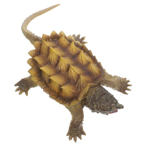 HOODANCOS Realistisches Schnappschildkrötenmodell Lebensechte Tierfigur Detailgetreue Gartendekoration und Lernspielzeug Naturgetreue Schildkrötenfigur für Kinderzimmer und HOODANCOS Realistisches Schnappschildkrötenmodell Lebensechte Tierfigur Detailgetreue Gartendekoration und Lernspielzeug Naturgetreue Schildkrötenfigur für Kinderzimmer und von HOODANCOS