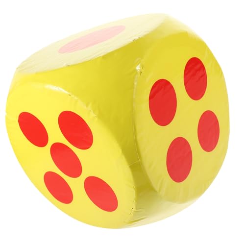 HOODANCOS Riesige Schaumstoffwürfel für Klassenzimmer und Partys 1 Stück Große Bunte Würfel für Spiele Vielseitig Einsetzbare Spielwürfel für Mathematik und Trinkspiele von HOODANCOS