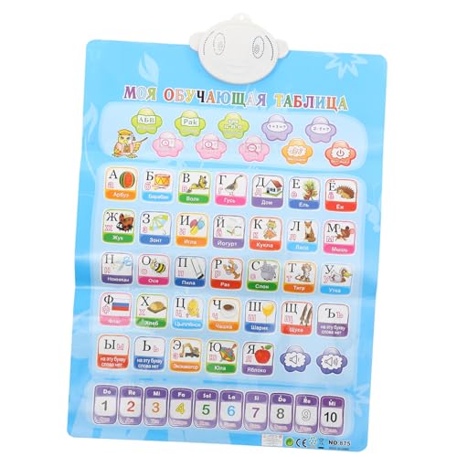 HOODANCOS Russisches Alphabet Poster für Zweisprachiges Sprachdiagramm Lernspielzeug für Klassenzimmer und Zuhause Fördert Frühe Sprachentwicklung und Langlebig HOODANCOS Russisches Alphabet Poster für Zweisprachiges Sprachdiagramm Lernspielzeug für Klassenzimmer und Zuhause Fördert Frühe Sprachentwicklung und Langlebig von HOODANCOS