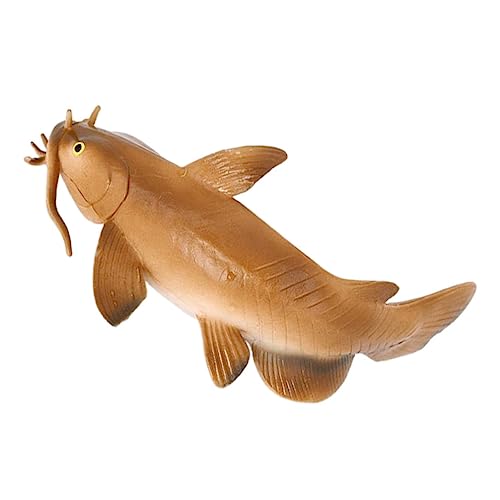 HOODANCOS Simulation Catfish Modell Realistisches Kunststoffspielzeug für Bildungsmodell zur Naturerkundung für Kleine HOODANCOS Simulation Catfish Modell Realistisches Kunststoffspielzeug für Bildungsmodell zur Naturerkundung für Kleine von HOODANCOS
