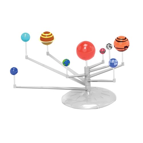 HOODANCOS Solar System Modell DIY Planetarium Lernspielzeug für Pädagogisches Planetenmodell mit Glatter Oberfläche Robustes Material für Hand Auge Koordination und Wissenschaftliche von HOODANCOS