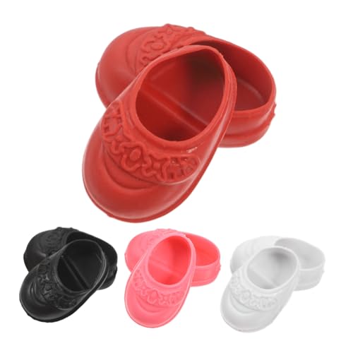 HOODANCOS Süße Miniatur-puppenschuhe – 17 cm 4er-Set Winziger Schuhe Für Puppen Ideal Zum Anziehen Und Für Fotosessions HOODANCOS Süße Miniatur-puppenschuhe – 17 cm 4er-Set Winziger Schuhe Für Puppen Ideal Zum Anziehen Und Für Fotosessions von HOODANCOS