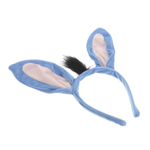 HOODANCOS Süßes Eselohren Stirnband Tierkostüm Zubehör für Frauen und Weiches und Bequemes Haarschmuck für Partys Cosplay und Festliche Anlässe Niedliches Design für Einen Verspielten Look HOODANCOS Süßes Eselohren Stirnband Tierkostüm Zubehör für Frauen und Weiches und Bequemes Haarschmuck für Partys Cosplay und Festliche Anlässe Niedliches Design für Einen Verspielten Look von HOODANCOS