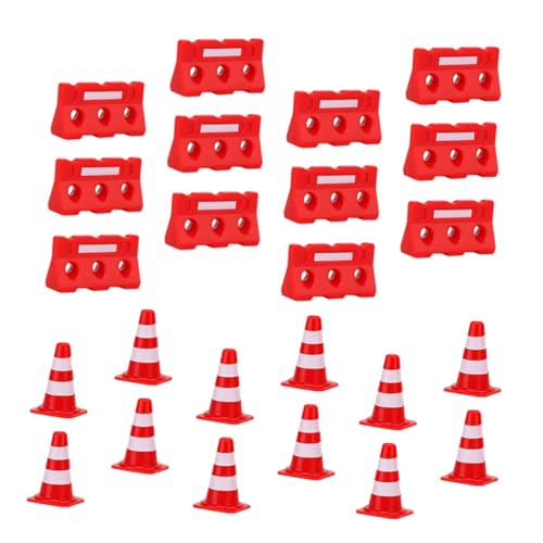 HOODANCOS Teiliges Lernspielzeug mit Roten Mini Verkehrsleitkegeln und Absperrungen Realistische Verkehrsbarrieren für Frühe Verkehrserziehung und Fantasievolles Rollenspiel im Innen und HOODANCOS Teiliges Lernspielzeug mit Roten Mini Verkehrsleitkegeln und Absperrungen Realistische Verkehrsbarrieren für Frühe Verkehrserziehung und Fantasievolles Rollenspiel im Innen und von HOODANCOS