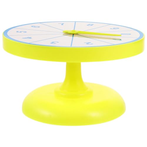 HOODANCOS Tischspinner Preisrad Rotierendes Rad Für Bildung Rotierende Pfeile Mathematik- Drehbare Preisräder Spielstütze von HOODANCOS