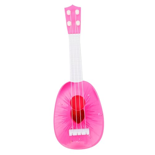 HOODANCOS Ukulele Gitarre aus Kunststoff Pädagogisches Musikinstrument für Anfänger Jungen und Mädchen Realistische Simulation Fördert Frühes Musikalisches Lernen und Spaß HOODANCOS Ukulele Gitarre aus Kunststoff Pädagogisches Musikinstrument für Anfänger Jungen und Mädchen Realistische Simulation Fördert Frühes Musikalisches Lernen und Spaß von HOODANCOS