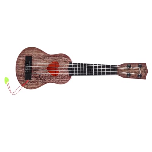 HOODANCOS Ukulele Spielzeuggitarre aus Holz Musikinstrument für Kleinkinder für Anfänger Fördert Musikalische und Motorische Fähigkeiten Perfektes HOODANCOS Ukulele Spielzeuggitarre aus Holz Musikinstrument für Kleinkinder für Anfänger Fördert Musikalische und Motorische Fähigkeiten Perfektes von HOODANCOS