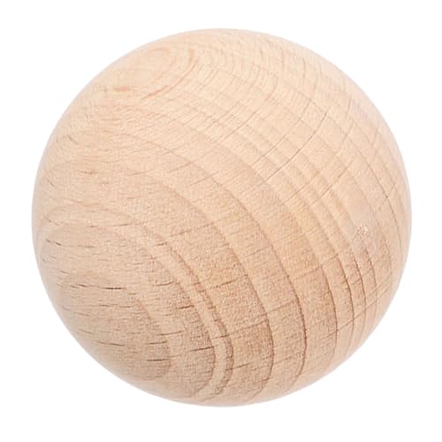 HOODANCOS Unbehandelte Naturholz Kugel für Outdoor Sportarten Gartenaktivitäten und Freizeitspiele Robuste Holzkugel für Croquet und Bastelprojekte HOODANCOS Unbehandelte Naturholz Kugel für Outdoor Sportarten Gartenaktivitäten und Freizeitspiele Robuste Holzkugel für Croquet und Bastelprojekte von HOODANCOS