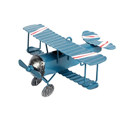 HOODANCOS Vintage Flugzeug Modell Aus Dekoratives Hängeobjekt Für Weihnachtsbaum Foto Requisiten Und Desktop Dekoration Wrought Iron Flugzeug Anhänger von HOODANCOS