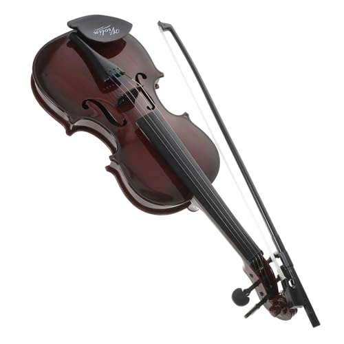 HOODANCOS Violine aus Kunststoff Sicher mit Glatten Kanten Einfach zu Bedienen Musikalisches Instrument für Anfänger Fördert Kreativität und Musikalisches Talent bei Kindern von HOODANCOS