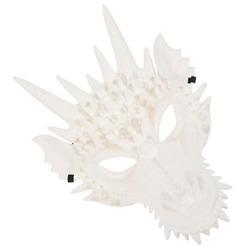 HOODANCOS Vollgesichtige Drachenmaske Halloween Drachenkostüm Tier Halloween Unheimlich Gruselige Maske Kostüm Gruselige Horror von HOODANCOS