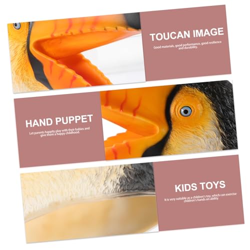 HOODANCOS Weiche Realistische Toucan Handpuppe aus Waschbarem Soft Beweglicher Schnabel für Interaktives Kinderspiel und Fantasievolles Geschichtenerzählen Geeignet Ab Jahren HOODANCOS Weiche Realistische Toucan Handpuppe aus Waschbarem Soft Beweglicher Schnabel für Interaktives Kinderspiel und Fantasievolles Geschichtenerzählen Geeignet Ab Jahren von HOODANCOS