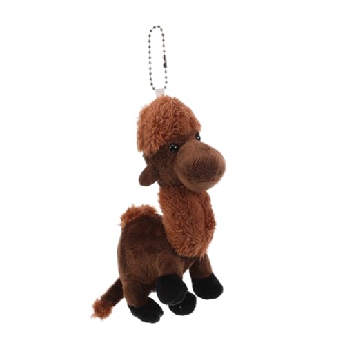 HOODANCOS Weiches Plüsch Kamel Schlüsselanhänger Niedliches Kuscheltier für Taschen und Rucksäcke Vielseitiger Sicherer Anhänger für Dekoratives Stofftier als und Party Deko HOODANCOS Weiches Plüsch Kamel Schlüsselanhänger Niedliches Kuscheltier für Taschen und Rucksäcke Vielseitiger Sicherer Anhänger für Dekoratives Stofftier als und Party Deko von HOODANCOS