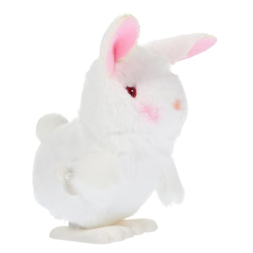 HOODANCOS Wind Up Plüschkaninchen Hüpfendes Hasen für Ostergeschenk Zuverlässige Materialien Handliches Design für Partys und Feiertage HOODANCOS Wind Up Plüschkaninchen Hüpfendes Hasen für Ostergeschenk Zuverlässige Materialien Handliches Design für Partys und Feiertage von HOODANCOS