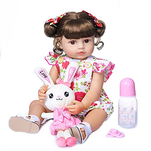 HOOLRZI 50 cm Realistisch Aussehendes Baby Silikon Pflegespielzeug Für Fotografie Babyspielzeug von HOOLRZI