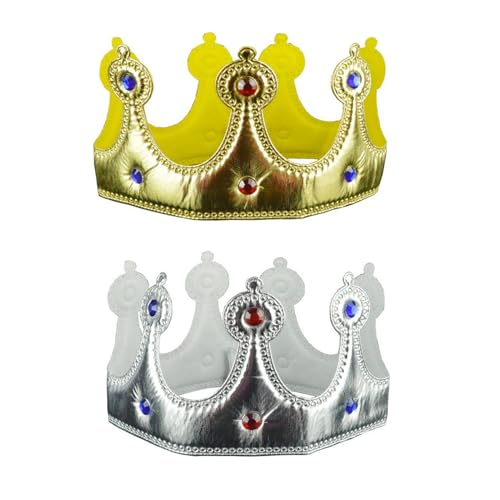 HOOLRZI Abschlussball Dress Up für Prinz König Kronen Geburtstag Verkleiden Zarte Foto Requisiten Stirnband König Themenpartys Kostüm HOOLRZI Abschlussball Dress Up für Prinz König Kronen Geburtstag Verkleiden Zarte Foto Requisiten Stirnband König Themenpartys Kostüm von HOOLRZI