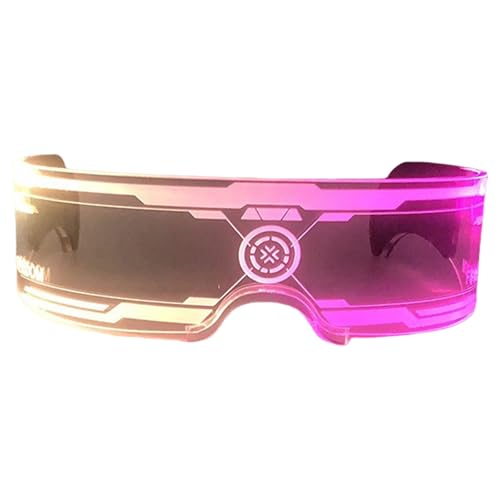 HOOLRZI Coole LED-Blinkbrille, Festival-Brille, dekorative leuchtende Brille für festliche Zusammenkünfte HOOLRZI Coole LED-Blinkbrille, Festival-Brille, dekorative leuchtende Brille für festliche Zusammenkünfte von HOOLRZI