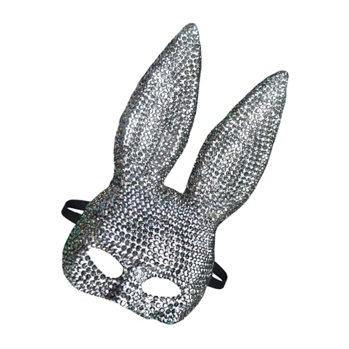 HOOLRZI Erwachsene Cosplays Hasen Kostüm Zubehör Elegantes Kaninchen-Kostüm für Erwachsene mit leicht atmenden Designs Cosplays von HOOLRZI