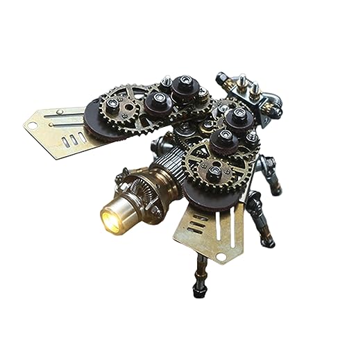 HOOLRZI Kreatives Steampunk Modellset Aus Zerlegtem Metall Für Puzzle Enthusiasten. 3D Mechanik Themenspielzeug. Mechanisch von HOOLRZI