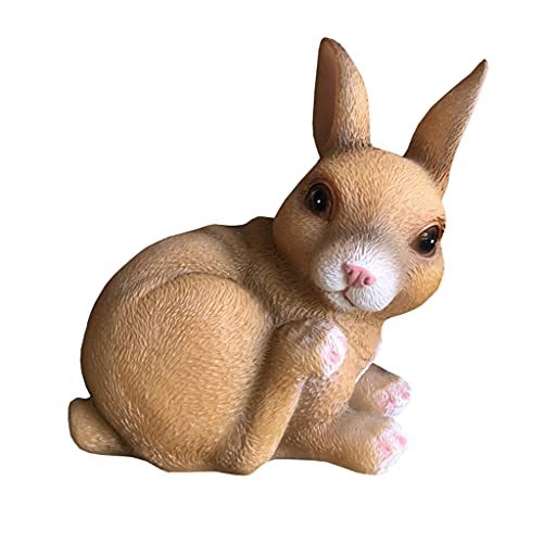 HOOLRZI Lustige Aus Kunstharz Gefertigte Realistische Tiere Sammlerzubehör Welpe Kaninchen Eule Schnecke Vertreibt Langeweile. Realistische Tiere Für Kinder von HOOLRZI