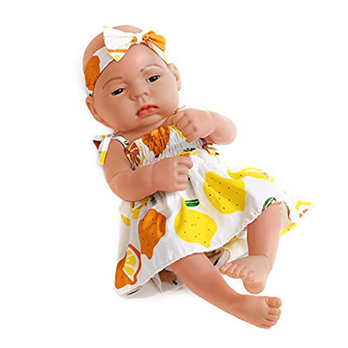 HOOLRZI Realistische Mädchengeschenke Säuglingsbett Babyspielzeug Mit Feinem Material Säuglingsbegleitung Realistische Säuglingsbabypuppen von HOOLRZI
