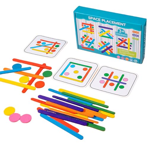 HOOLRZI Regenbogen Raum Passendes Spielzeug Für Kinder Farbsortier Puzzle Spielzeug Brettspiel Bildung Lernspielzeug Für Kinder Logisches Denken Fähigkeitstraining von HOOLRZI