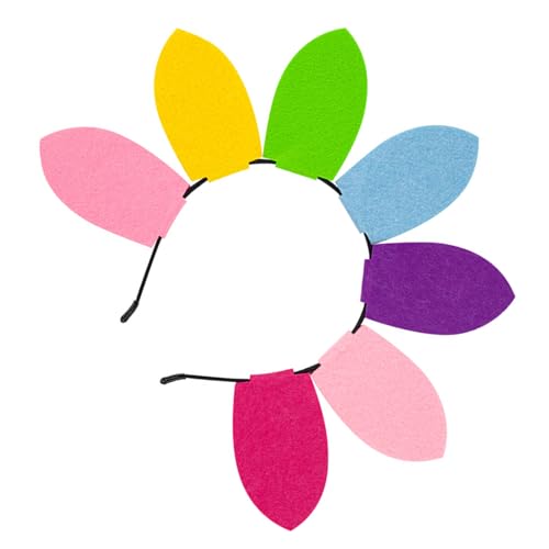 Stilvolles Sonnenblumen-Haarteil für den täglichen Gebrauch, Stirnbänder, Cartoon-Persönlichkeit, Kopfbedeckung für Damen und Studenten Stilvolles Sonnenblumen-Haarteil für den täglichen Gebrauch, Stirnbänder, Cartoon-Persönlichkeit, Kopfbedeckung für Damen und Studenten von HOOLRZI