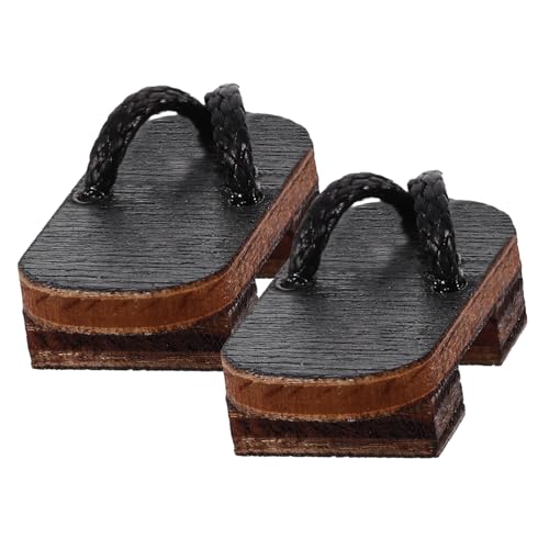HOOTNEE Puppenhaus Miniatur Holzschuhe Clogs Modell Puppenhaus Dekoration Zubehör Mini Handwerk HOOTNEE Puppenhaus Miniatur Holzschuhe Clogs Modell Puppenhaus Dekoration Zubehör Mini Handwerk von HOOTNEE
