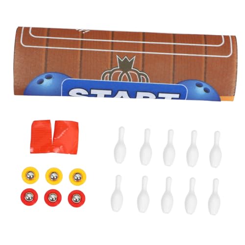 HOOTNEE 1 Satz Bowling Spielset für Interaktives Kegelspiel für Drinnen und Draußen Fördert Hand Auge Koordination mit Rutschfester Matte für Familien und Gruppenspiele HOOTNEE 1 Satz Bowling Spielset für Interaktives Kegelspiel für Drinnen und Draußen Fördert Hand Auge Koordination mit Rutschfester Matte für Familien und Gruppenspiele von HOOTNEE