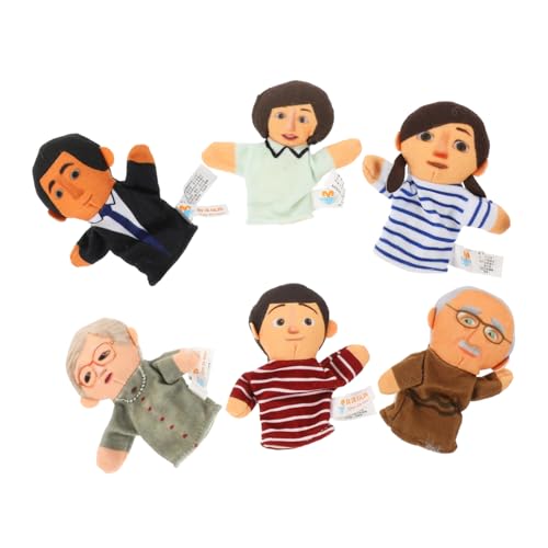 HOOTNEE 1 Satz Familien Fingerpuppen Teiliges für Kreatives Fingerpuppenspielzeug Kreativität und Bindung zwischen Eltern und Stoff Fingerpuppen für Märchen und Rollenspiele HOOTNEE 1 Satz Familien Fingerpuppen Teiliges für Kreatives Fingerpuppenspielzeug Kreativität und Bindung zwischen Eltern und Stoff Fingerpuppen für Märchen und Rollenspiele von HOOTNEE