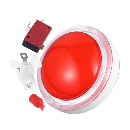 HOOTNEE 1 Satz Knopfschalter Mit Licht Party Antwort Gaming Aufleuchtender Summer Wiederverwendbarer Summer Spiel Summer Blinkender Antwort Summer Aufleuchtender Summer Spiel Druckknopf von HOOTNEE