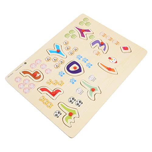 HOOTNEE 1 Satz Logischen Puzzlespielzeug für Arabische Zahlenhandgreifbrett Puzzle Kognitive Lernspielzeuge für Kleinkinder Holzpuzzle für Frühe Bildung HOOTNEE 1 Satz Logischen Puzzlespielzeug für Arabische Zahlenhandgreifbrett Puzzle Kognitive Lernspielzeuge für Kleinkinder Holzpuzzle für Frühe Bildung von HOOTNEE