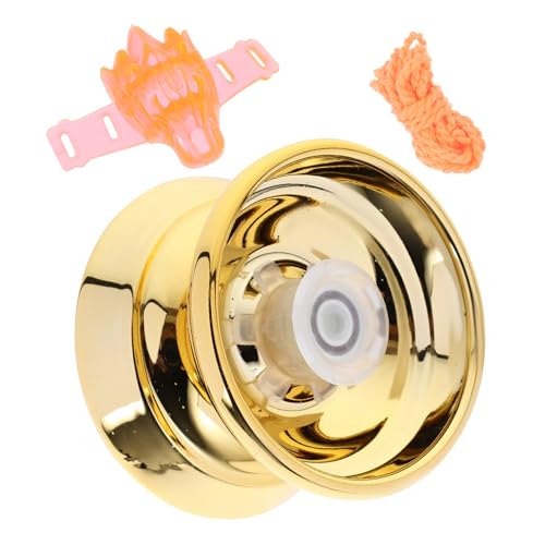 HOOTNEE 1 Satz Metall Yoyo für Anfänger Unresponsive Yoyo mit Schnur Robustes Design für Geschicklichkeit und Koordination für Teens und HOOTNEE 1 Satz Metall Yoyo für Anfänger Unresponsive Yoyo mit Schnur Robustes Design für Geschicklichkeit und Koordination für Teens und von HOOTNEE