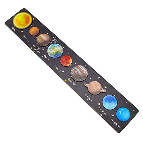 HOOTNEE 1 Satz Planeten Montessori Puzzle für Interaktives Lernspielzeug zur Kognitiven Handgefertigtes Holzpuzzle Kreative und Eltern Interaktion HOOTNEE 1 Satz Planeten Montessori Puzzle für Interaktives Lernspielzeug zur Kognitiven Handgefertigtes Holzpuzzle Kreative und Eltern Interaktion von HOOTNEE