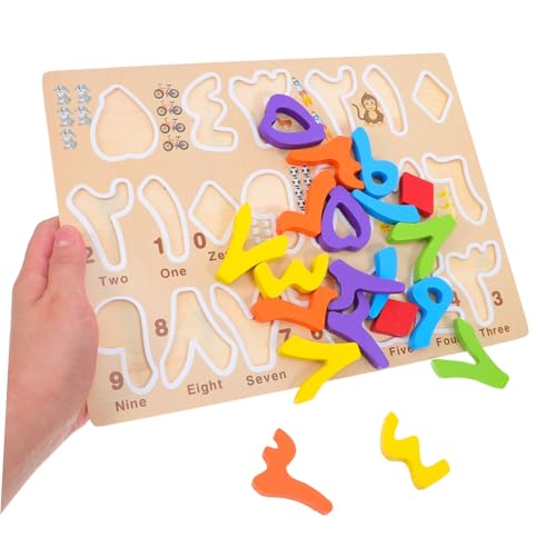 HOOTNEE 1 Satz Puzzle Für Die Früherziehung Alphabet Und Zahlenpuzzle Handgefertigtes Puzzle Kombinationsspielzeug Für Montessori Lernpuzzle Für Muster Matching Spiel Aus Holz HOOTNEE 1 Satz Puzzle Für Die Früherziehung Alphabet Und Zahlenpuzzle Handgefertigtes Puzzle Kombinationsspielzeug Für Montessori Lernpuzzle Für Muster Matching Spiel Aus Holz von HOOTNEE