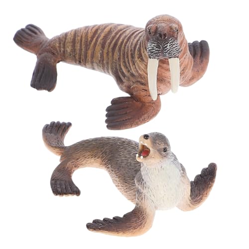HOOTNEE 1 Satz Seelöwe Walross Tierfiguren Realistische Meeresbewohner für Aquarium Dekoration und Kreative Lernspiele Teiliges HOOTNEE 1 Satz Seelöwe Walross Tierfiguren Realistische Meeresbewohner für Aquarium Dekoration und Kreative Lernspiele Teiliges von HOOTNEE