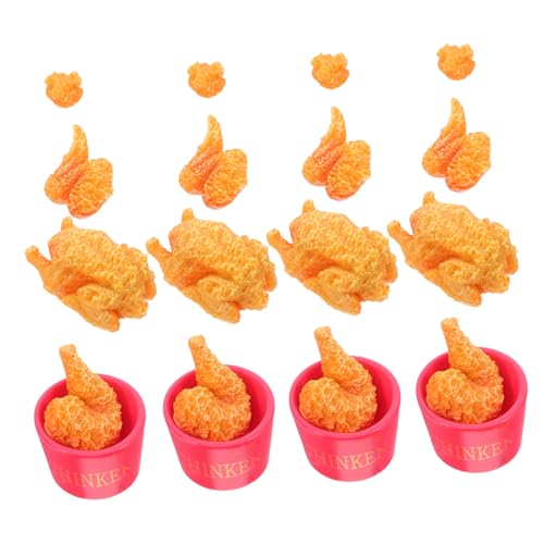 HOOTNEE 1 Satz Simulierte Chicken Wings und Drumsticks nachgeahmter Hühnerflügel lebensechter Hühnerflügel realistischer Hühnerkeulen simuliertes Essensdekor künstliche Hühnerbeine Harz HOOTNEE 1 Satz Simulierte Chicken Wings und Drumsticks nachgeahmter Hühnerflügel lebensechter Hühnerflügel realistischer Hühnerkeulen simuliertes Essensdekor künstliche Hühnerbeine Harz von HOOTNEE