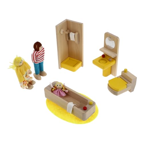HOOTNEE 1 Satz Spielhaus Spielzeug Miniaturhaus Spielzeuge Kinderspielzeug kinderzimmer zubehör Minispielzeug für Kinder Wohnkultur Mini-Hausdekoration kleine Möbel kleines Mädchen Modell von HOOTNEE