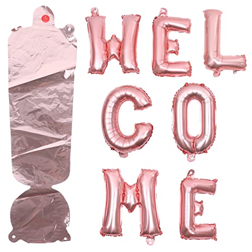 HOOTNEE 1 Satz Willkommensballons zur Einschulung Roségold Buchstabenballons für Schulpartys Dekoration für Ersten Schultag Party Layout Requisiten für Jungen und Vielseitig Einsetzbar für HOOTNEE 1 Satz Willkommensballons zur Einschulung Roségold Buchstabenballons für Schulpartys Dekoration für Ersten Schultag Party Layout Requisiten für Jungen und Vielseitig Einsetzbar für von HOOTNEE