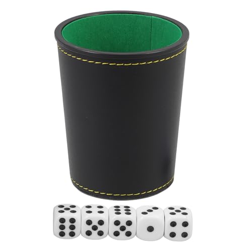 HOOTNEE 1 Satz Würfeltassen Schwarze Würfelbecher für Spiele Ktv und Partys Robuste und Langlebige Würfelbehälter für Drinnen und Draußen für Brettspiele und Unterhaltungszwecke HOOTNEE 1 Satz Würfeltassen Schwarze Würfelbecher für Spiele Ktv und Partys Robuste und Langlebige Würfelbehälter für Drinnen und Draußen für Brettspiele und Unterhaltungszwecke von HOOTNEE