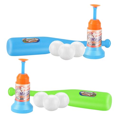 HOOTNEE 1 Schachtel Baseball Trainingsspielzeug Pitching Maschine für Baseballwerfer mit Baseballschläger und Bällen Outdoor Indoor Motorik und Koordinationstraining Zufällige Farbe HOOTNEE 1 Schachtel Baseball Trainingsspielzeug Pitching Maschine für Baseballwerfer mit Baseballschläger und Bällen Outdoor Indoor Motorik und Koordinationstraining Zufällige Farbe von HOOTNEE