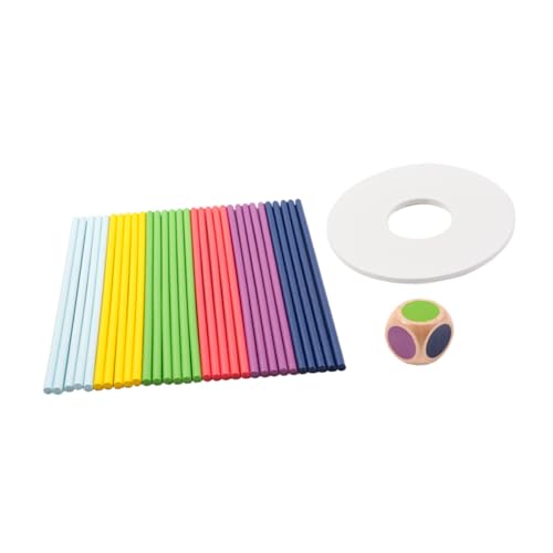 HOOTNEE Spielsachen 1 Set Balancierstäbe Motorikspielzeug Für Feinmotorik Und Sensorische Wahrnehmung Pädagogisches Lernspielzeug Für Bunt Und Unterhaltsam Holzspielzeug Baby HOOTNEE Spielsachen 1 Set Balancierstäbe Motorikspielzeug Für Feinmotorik Und Sensorische Wahrnehmung Pädagogisches Lernspielzeug Für Bunt Und Unterhaltsam Holzspielzeug Baby von HOOTNEE