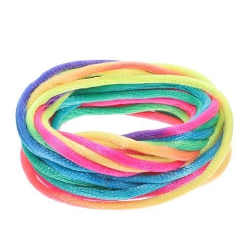 HOOTNEE 1 Set Farbiges Seil, Fingerseilspiel, Handspiel, Seilspielzeug, Kinderspielzeug, Katzenwiegeseil, Farbige Katzenwiege, Handtrainingsspielzeug, Wiegeseilspiel, Fingerfallen Für HOOTNEE 1 Set Farbiges Seil, Fingerseilspiel, Handspiel, Seilspielzeug, Kinderspielzeug, Katzenwiegeseil, Farbige Katzenwiege, Handtrainingsspielzeug, Wiegeseilspiel, Fingerfallen Für von HOOTNEE