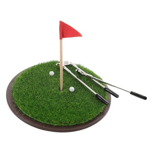 HOOTNEE 1 Set Golfszene Modell Sport Winziges Sportspielzeug Golf Miniatur Puppenhaus Zubehör Schläger Mit Ball Modell Miniatur Golfszene Modell Miniaturspielzeug Lernspielzeug Holz HOOTNEE 1 Set Golfszene Modell Sport Winziges Sportspielzeug Golf Miniatur Puppenhaus Zubehör Schläger Mit Ball Modell Miniatur Golfszene Modell Miniaturspielzeug Lernspielzeug Holz von HOOTNEE