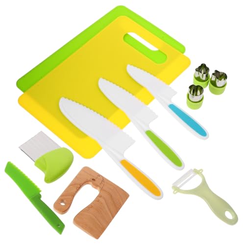HOOTNEE 1 Set Kinder Kochwerkzeug Set, Kinder Kochutensilien, Kinder Spielküchenzubehör, Kleinkind Küchenzubehör, Kochspielzeug Für Kinder, Kinderwerkzeuge, Kinder Kochutensilien von HOOTNEE