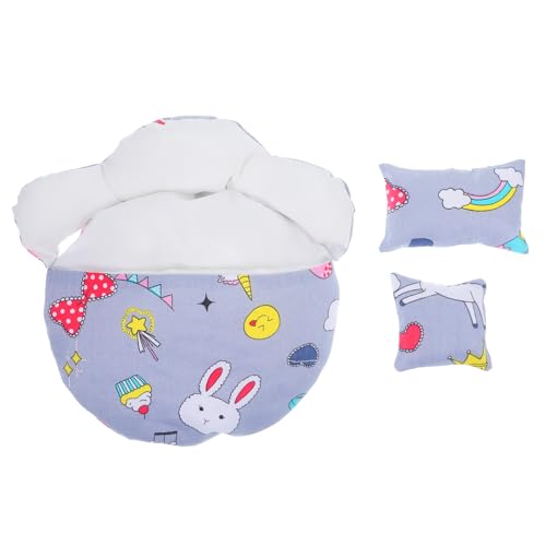 HOOTNEE 1 Set Mini Bettpuppe, Miniatur Schlafsack Für Übernachtungspuppen, Puppenschlafsack Zur Dekoration, Dekorativer Puppenschlafsack, Bezaubernder Schlafsack, Dekoration, Kleiner HOOTNEE 1 Set Mini Bettpuppe, Miniatur Schlafsack Für Übernachtungspuppen, Puppenschlafsack Zur Dekoration, Dekorativer Puppenschlafsack, Bezaubernder Schlafsack, Dekoration, Kleiner von HOOTNEE